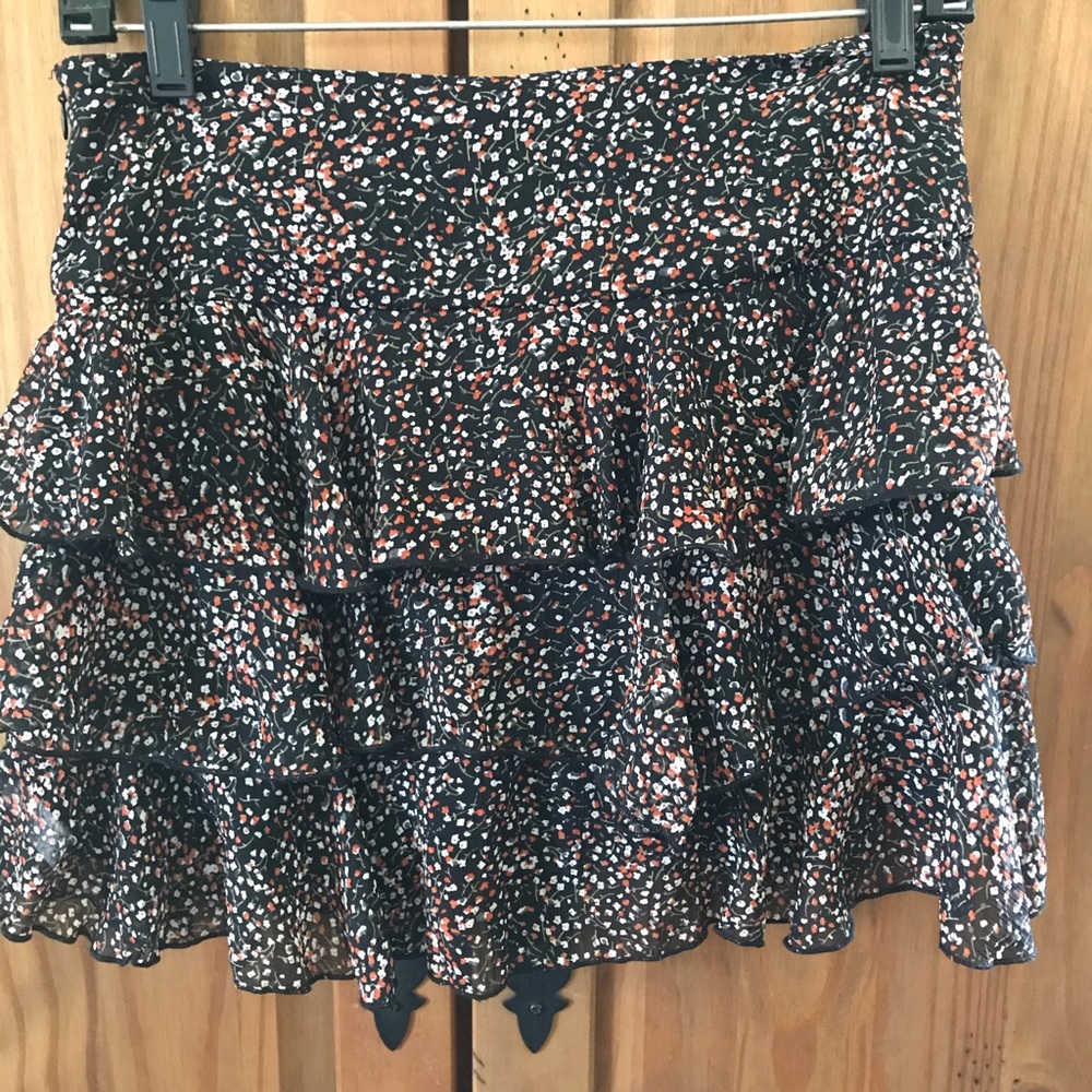 Ruffle, Layered Floral Skirt, Brand: Xhilaration